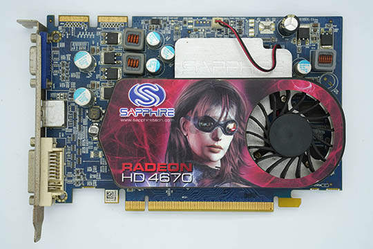 蓝宝石SAPPHIRE HD4670 256MB 显示卡（ATI Radeon HD4670芯片）